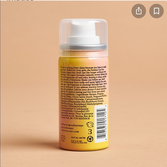 EVA NYC Freshen Up Dry Shampoo Set Travel Purse Fun Size 0.75oz - Picture 2 of 8